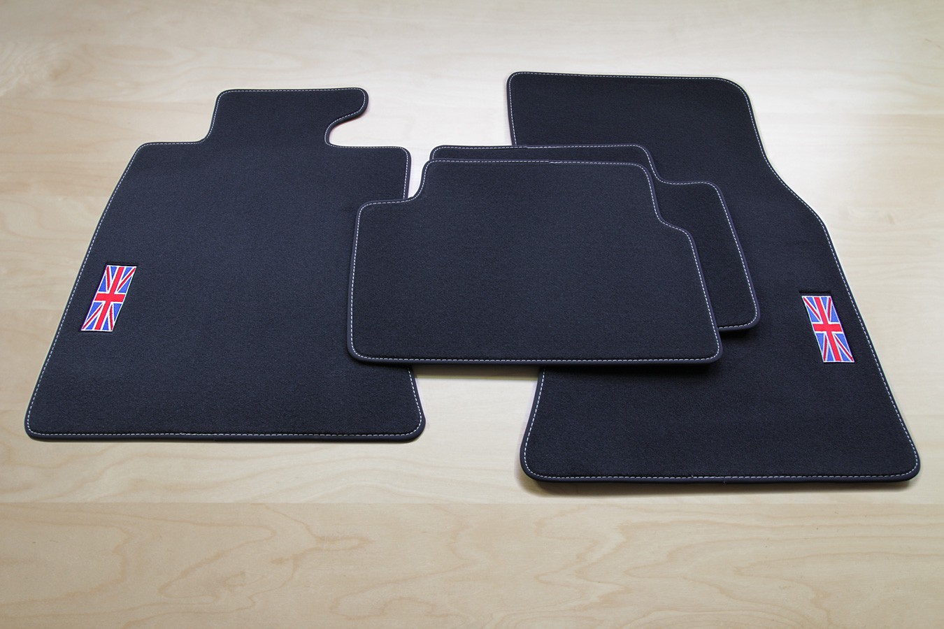 Exclusive "UNION JACK" Mini Clubman R55 floor mats since 2007 (LHD